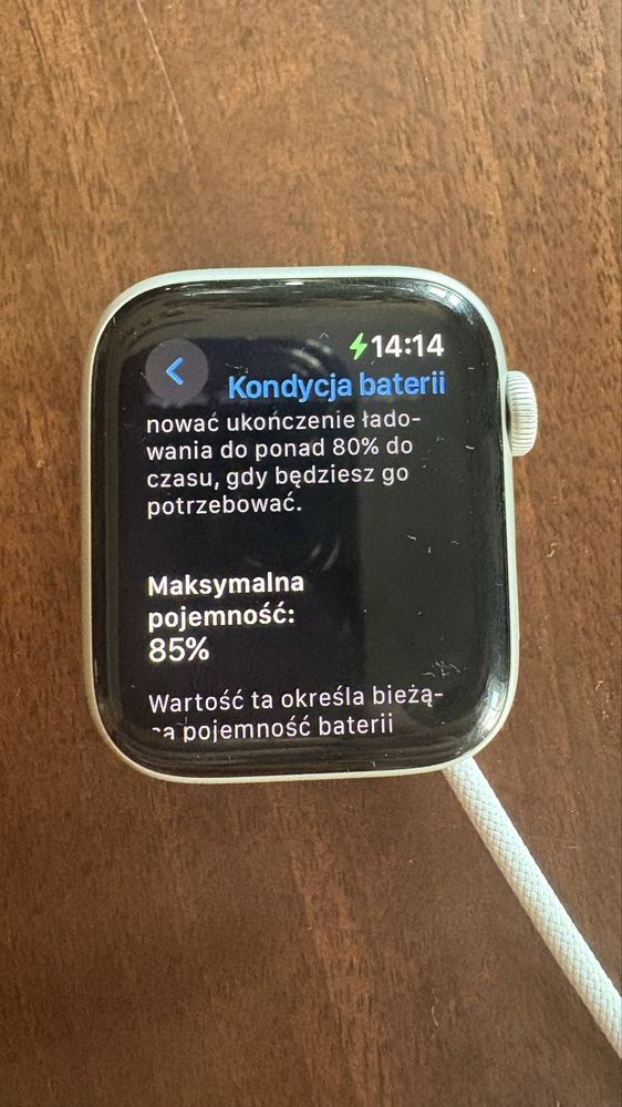 Smartwatch Apple Watch Nike SE GPS + Cellular 44mm (czarno-biały)