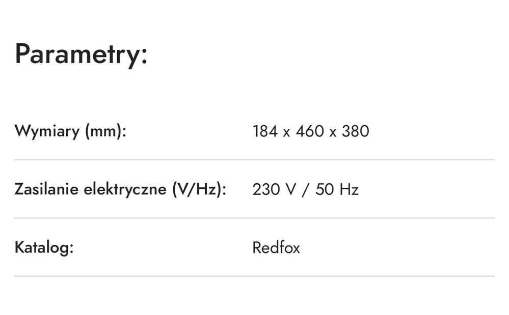 REDFOX - UV jakka noże itp - stan iedalny!