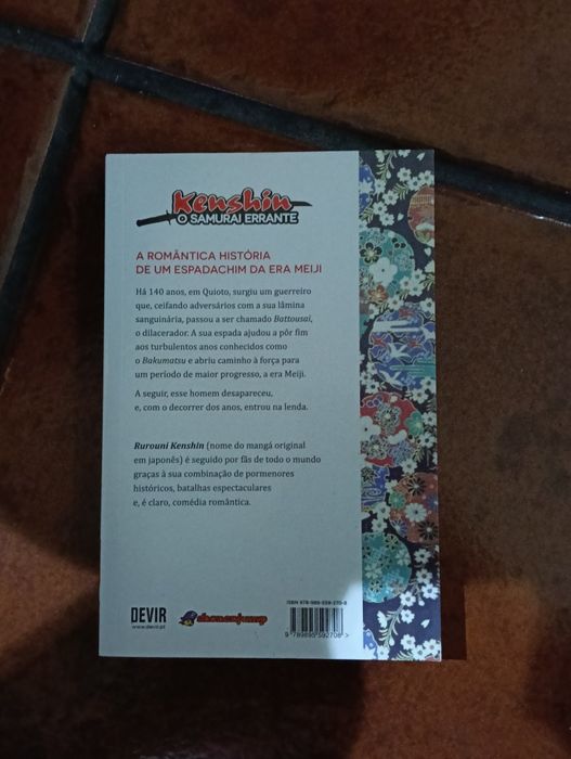 Samurai X manga (kenshin)