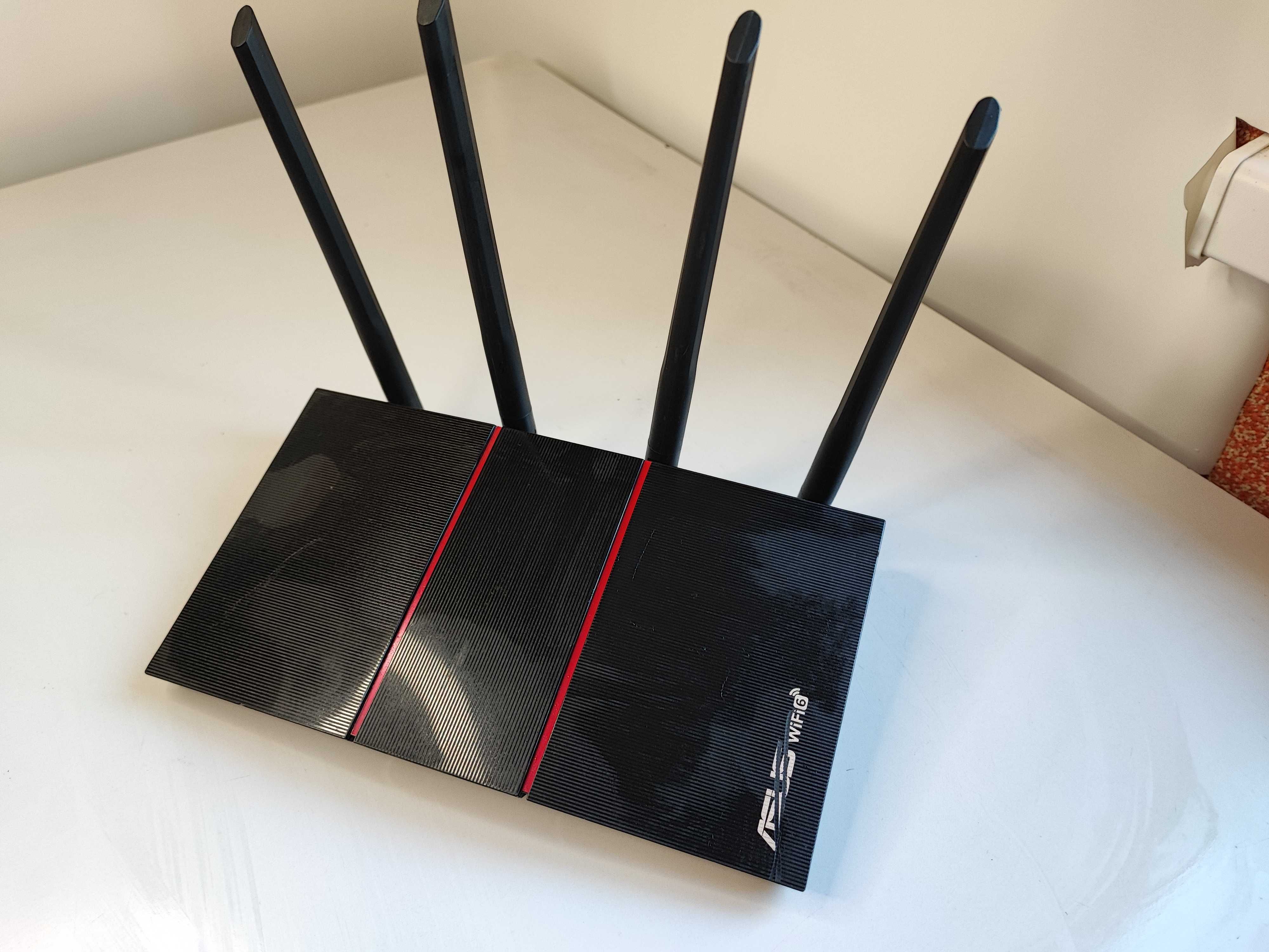 WiFi 6 маршрутизатор ASUS AX55 роутер для дому AIMesh