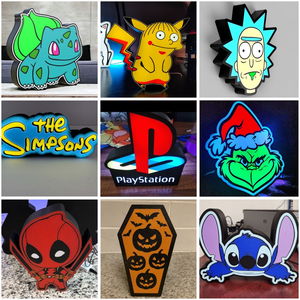 Led box, light box
