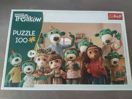 Puzzle Trefliki 100 elementów