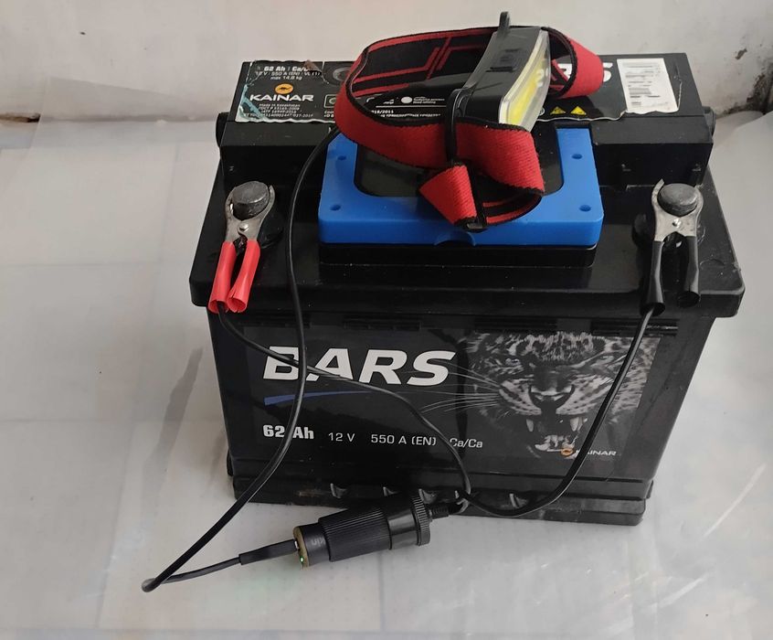 Автомобильный аккумулятор Bars