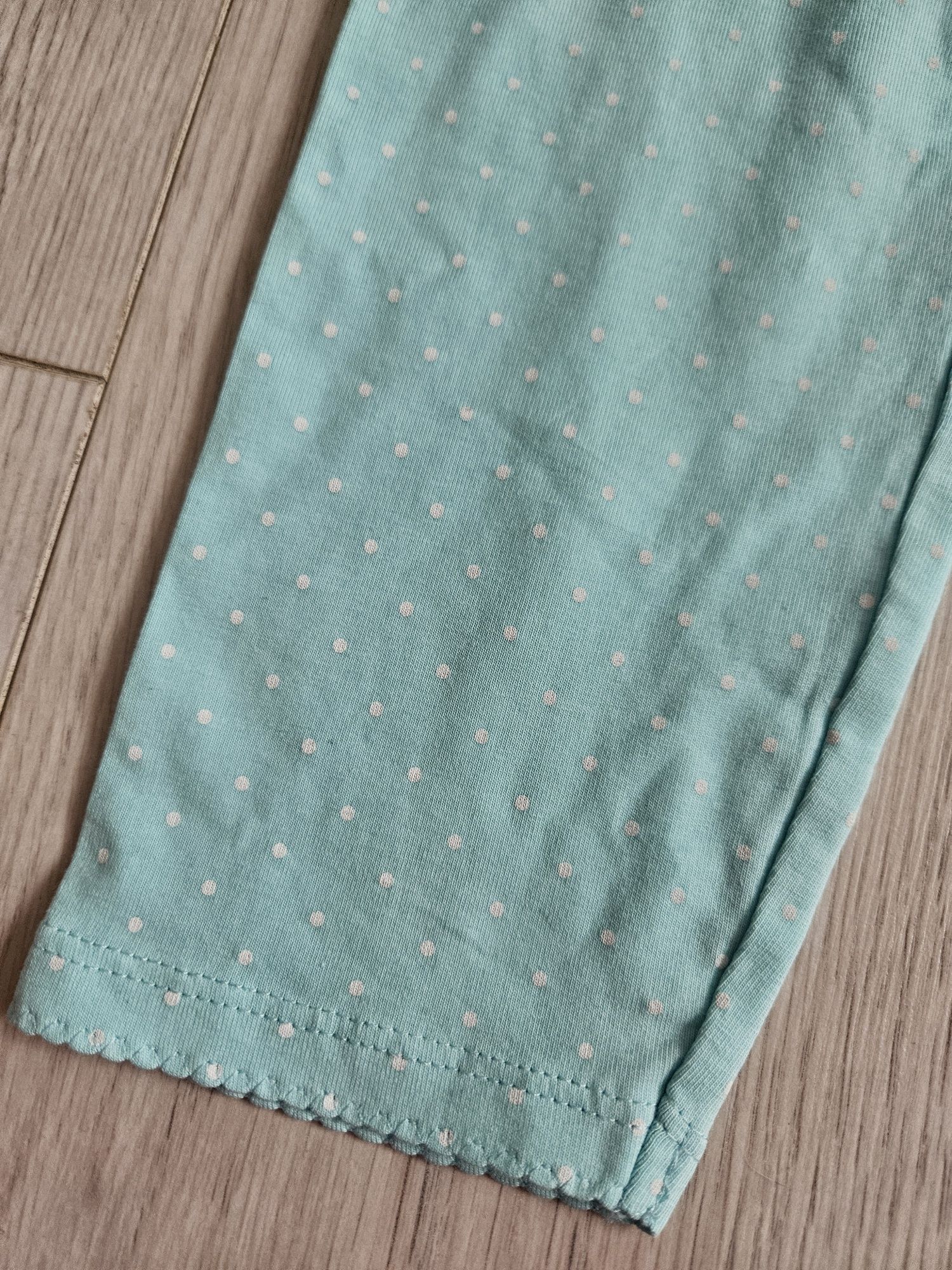 NOWE krótkie legginsy H&M r.128 zestaw dla dziewczynki