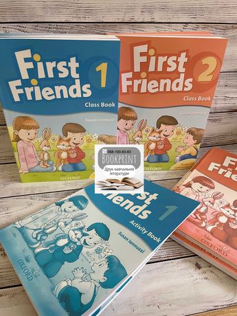 First Friends 1, 2 Class Book + Activity Book