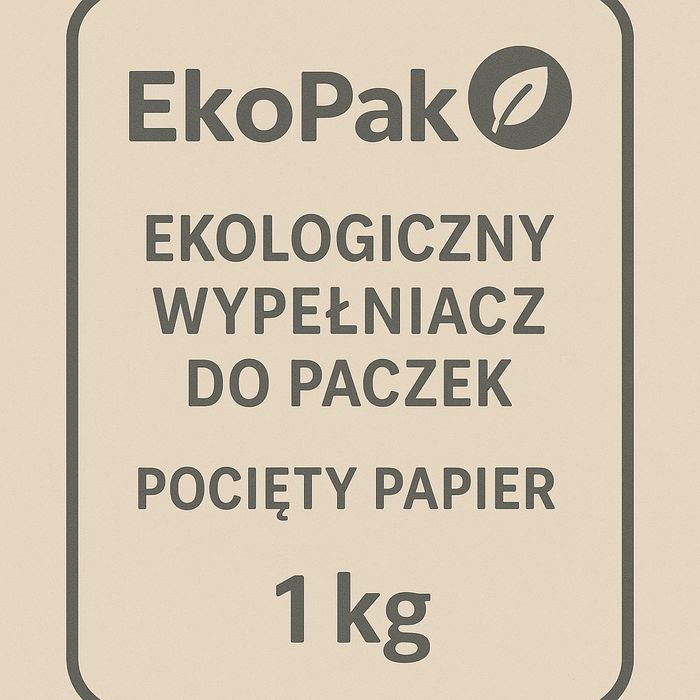 Eko wypełniacz do paczek – pocięty papier 1 kg | Bez plastiku