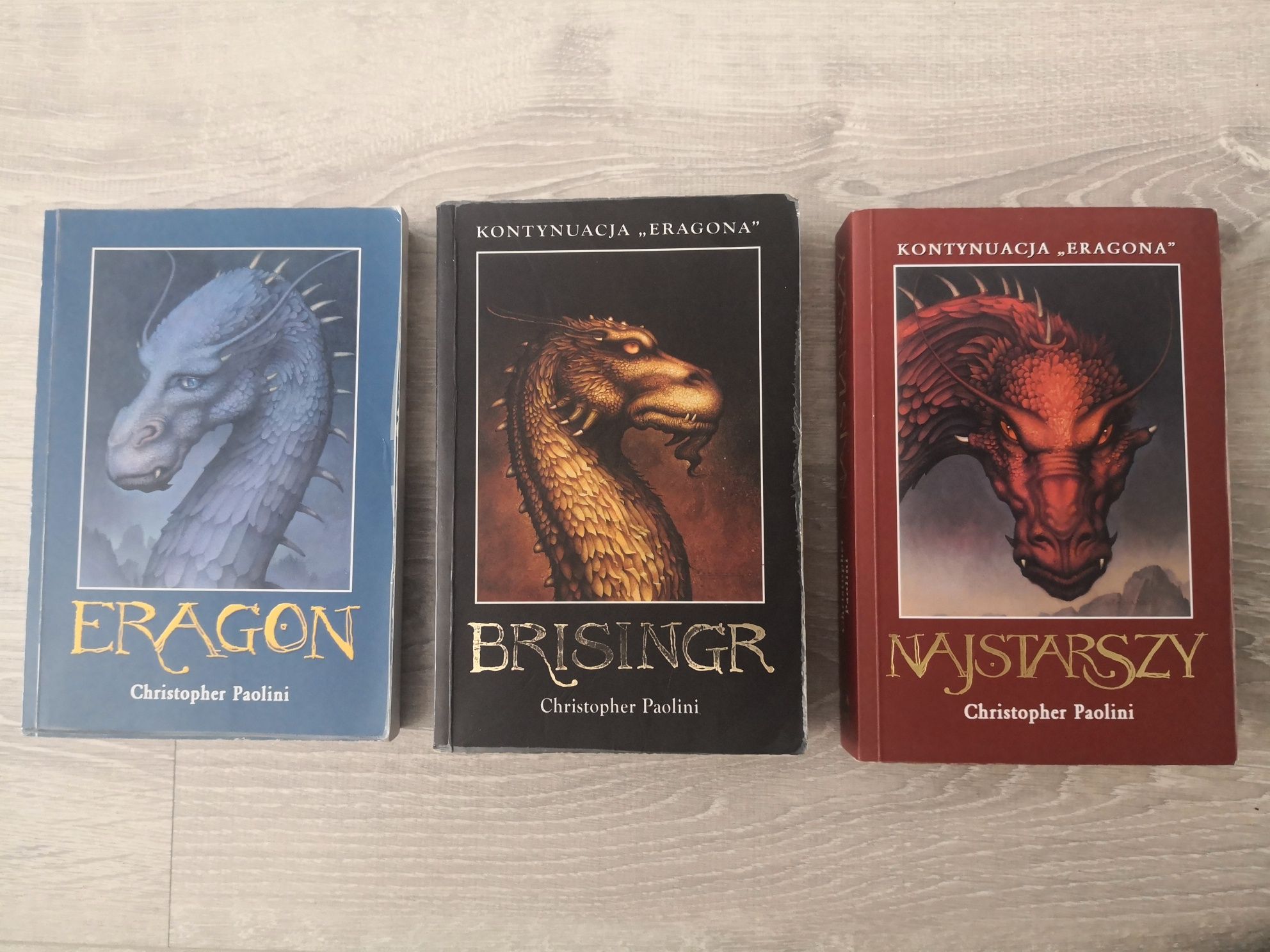 Christopher Paolini : saga Eragon : 3 części Dziedzictwa