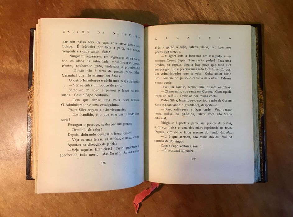 CARLOS de OLIVEIRA - 1a edição - Alcateia (1944)