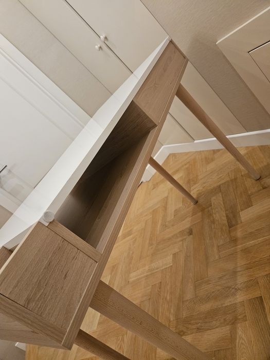 Biurko stolik w stylu skandynawskim stół szuflada