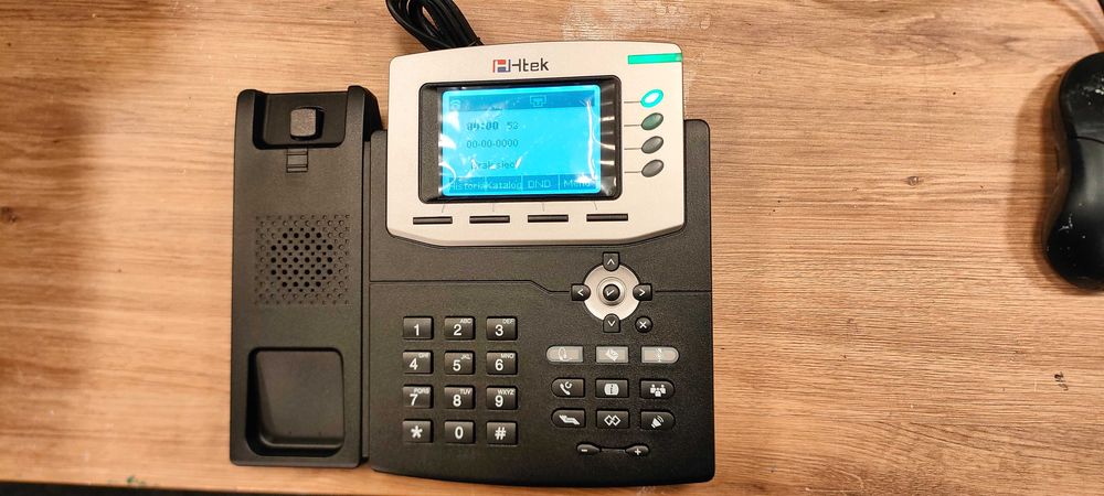 Telefon przewodowy IP Htek UC804P
