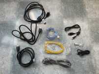 zestaw 9szt. kabel 3x kabel HDMI, antenowy, USB typ C, RJ45 kable NOWE