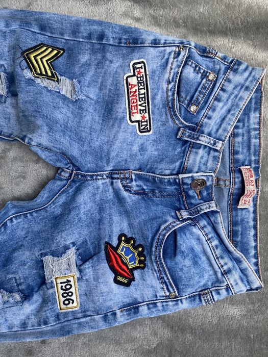 spodnie 3/4 Miss RJ New Fashion Denim roz. XS
