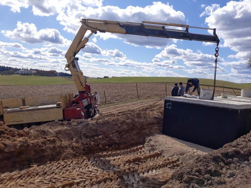 Szambo betonowe 10m3 Zbiornik na Gnojówkę, Deszczówkę WŁOCŁAWEK szamba