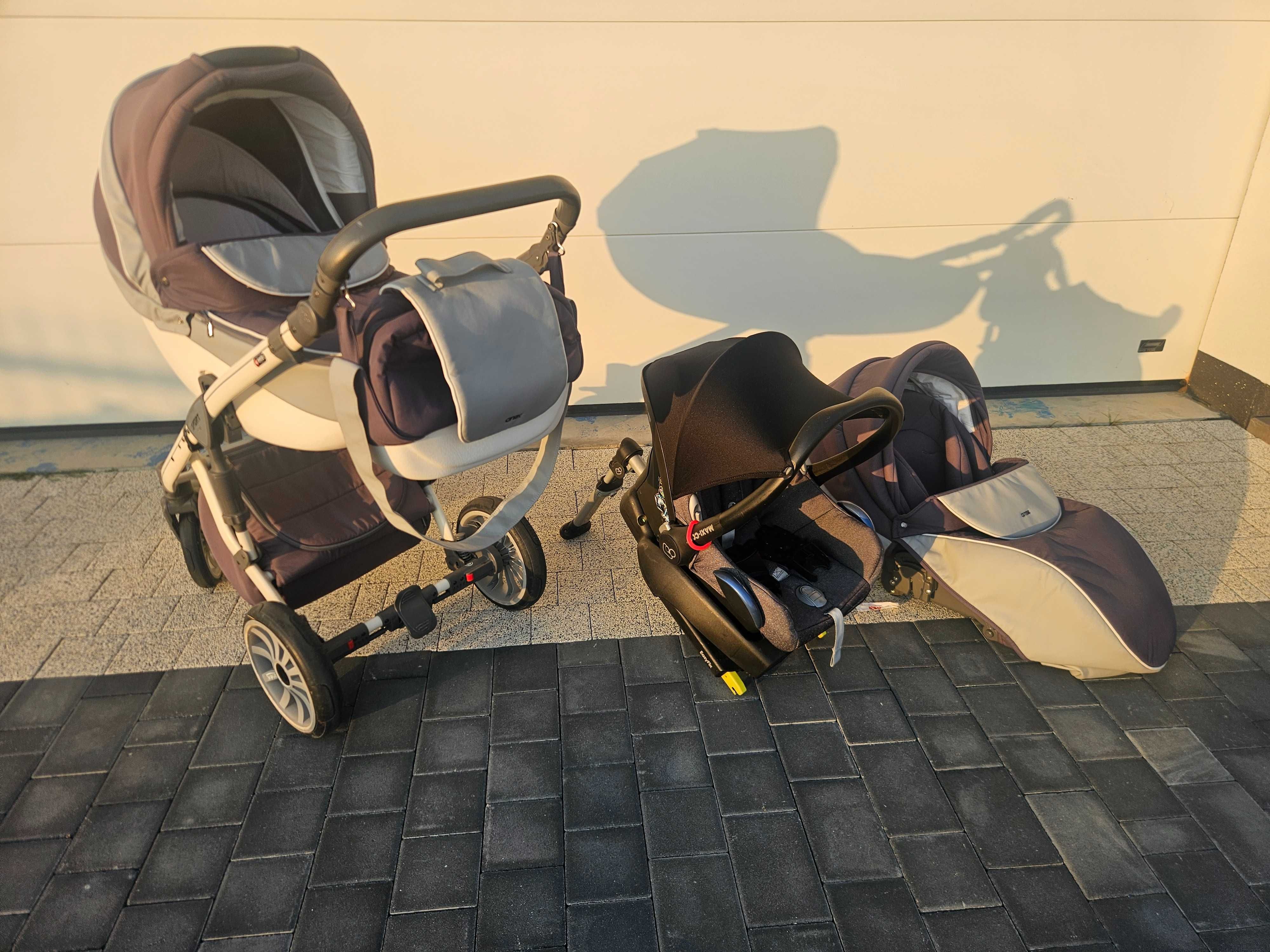Wózek anex sport, fotelik baza maxi-cosi