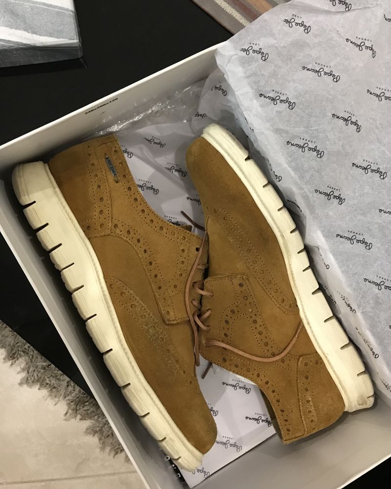 Sapatos camurça Pepe Jeans London (meia estacao e verão)