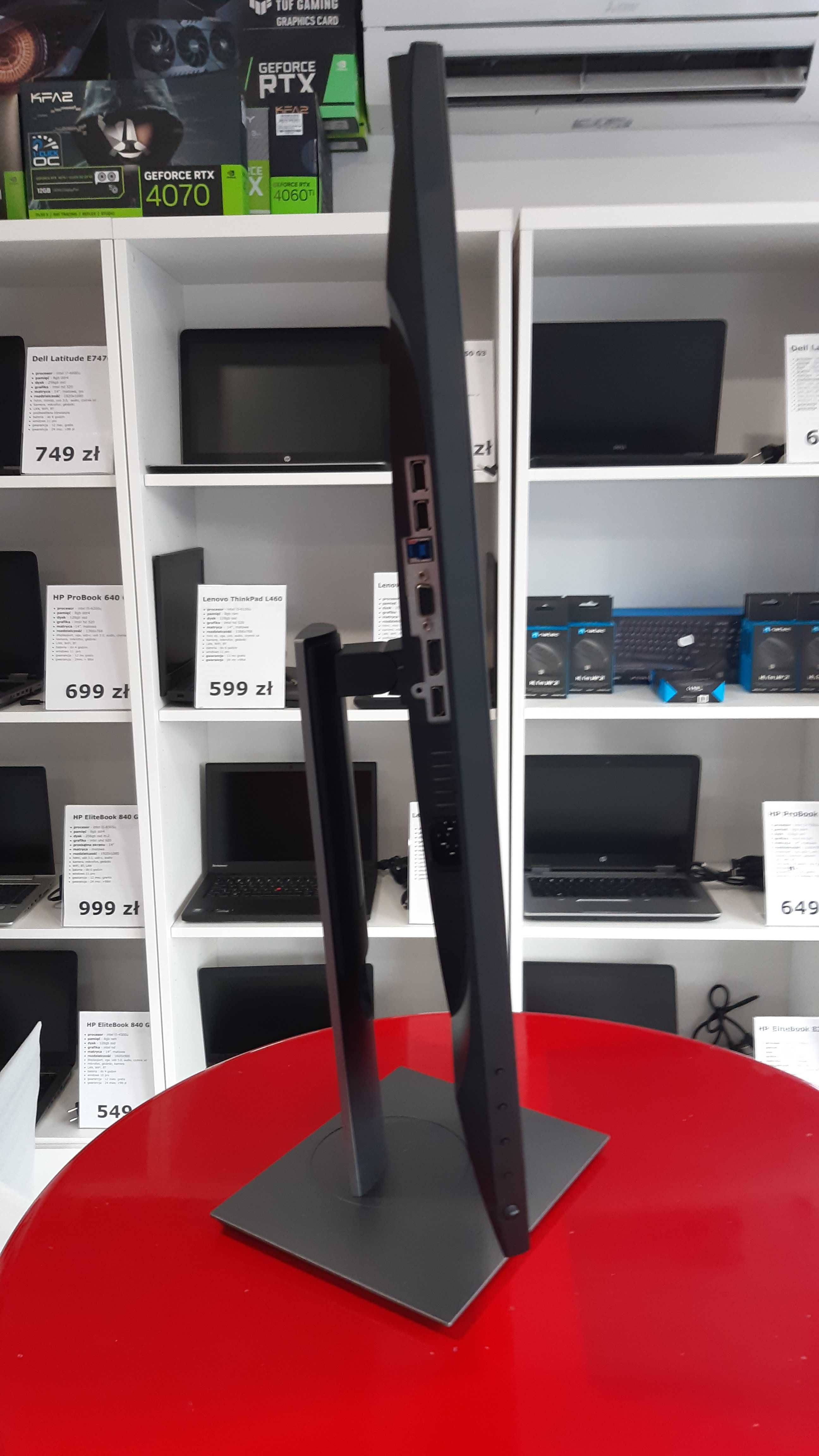 Monitor Dell 2419H 24" IPS Matowy FullHD Pivot FV23 Gwarancja Klasa A