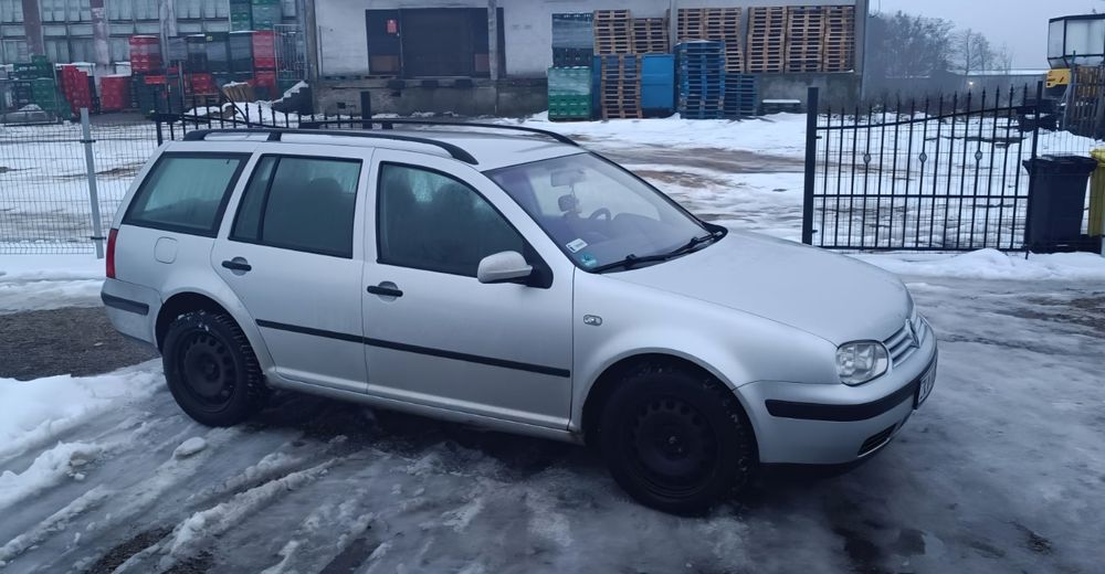 VW Golf 4 kombii 1.9 tdi 105km klima hak
