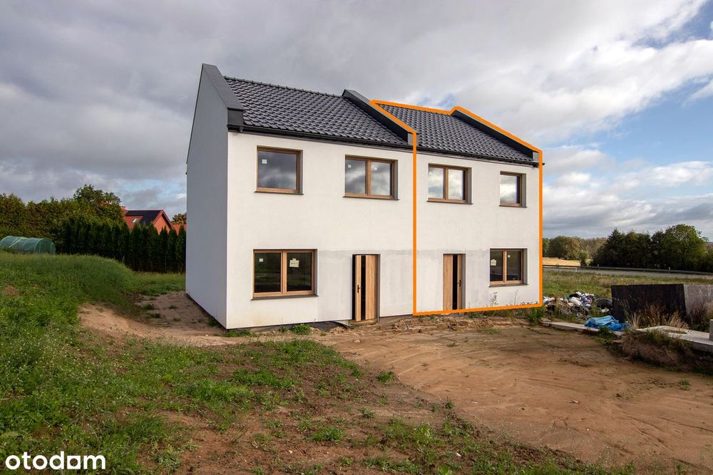 Świeszyno - dom w zabudowie bliźniaczej