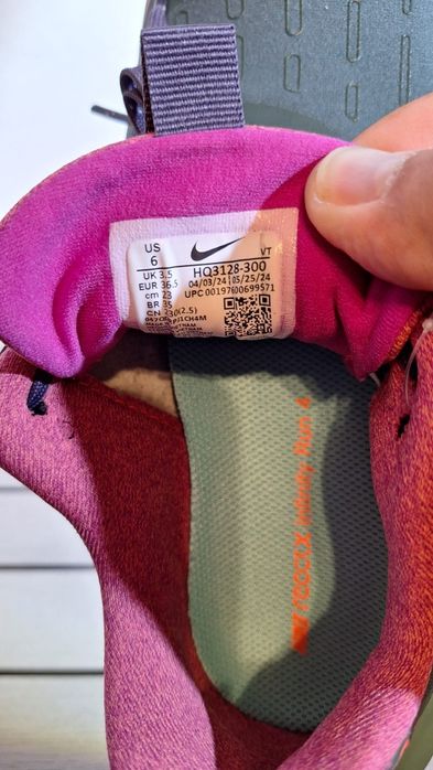 Кросівки W Reactx Infinity RN4 GTX US6 EU 36.5  23cm