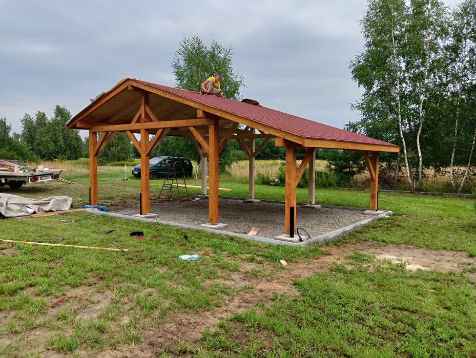 Altana wiata garaże