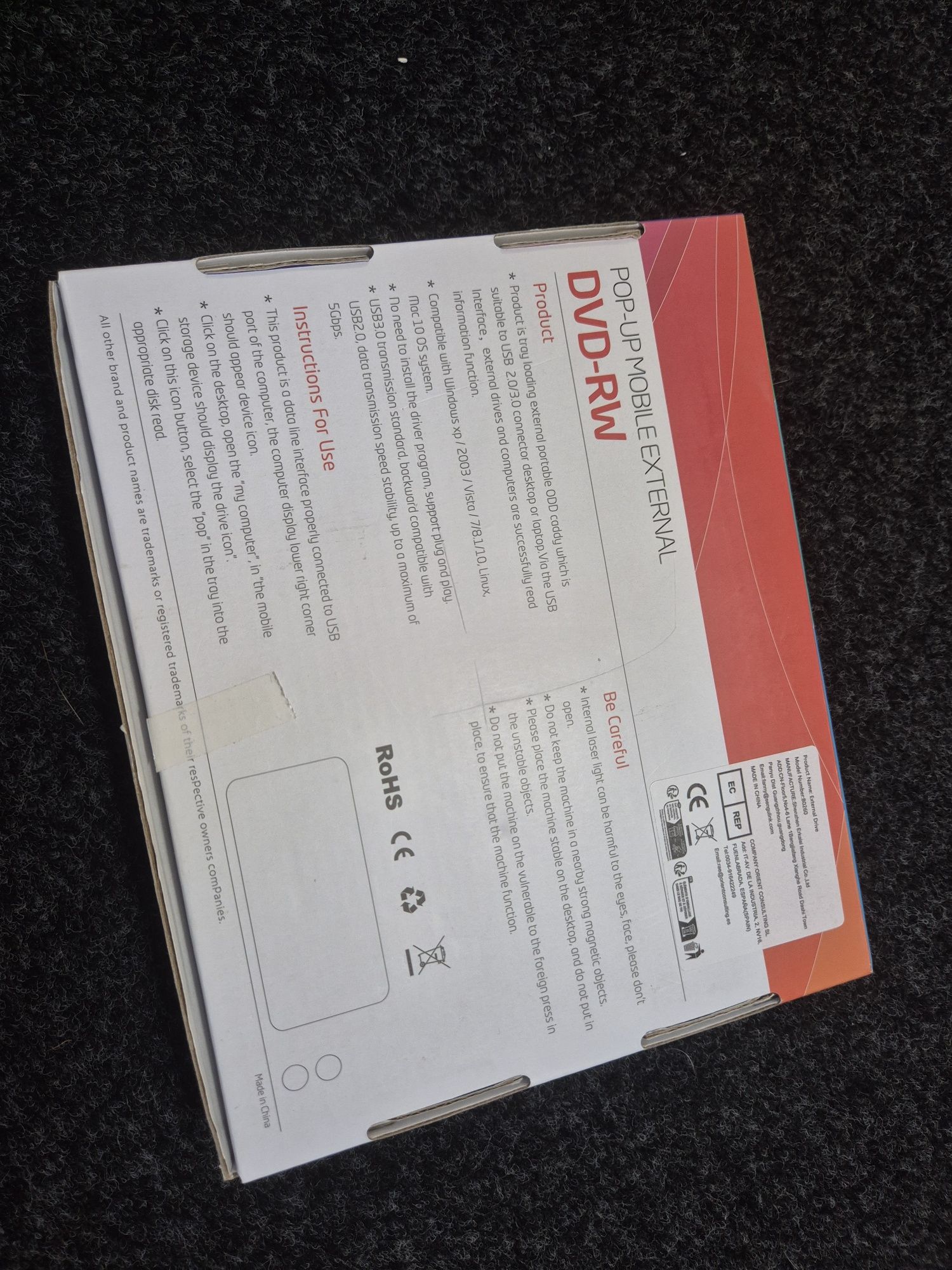 DVD-RW  Blu-Ray  Super Slim
