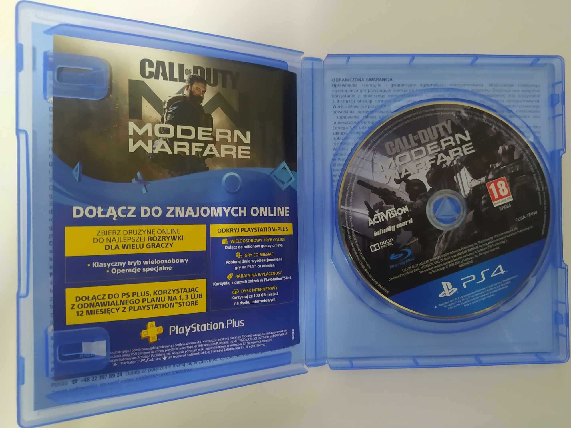 Call of Duty: Modern Warfare PS4 Polski dubbing w grze