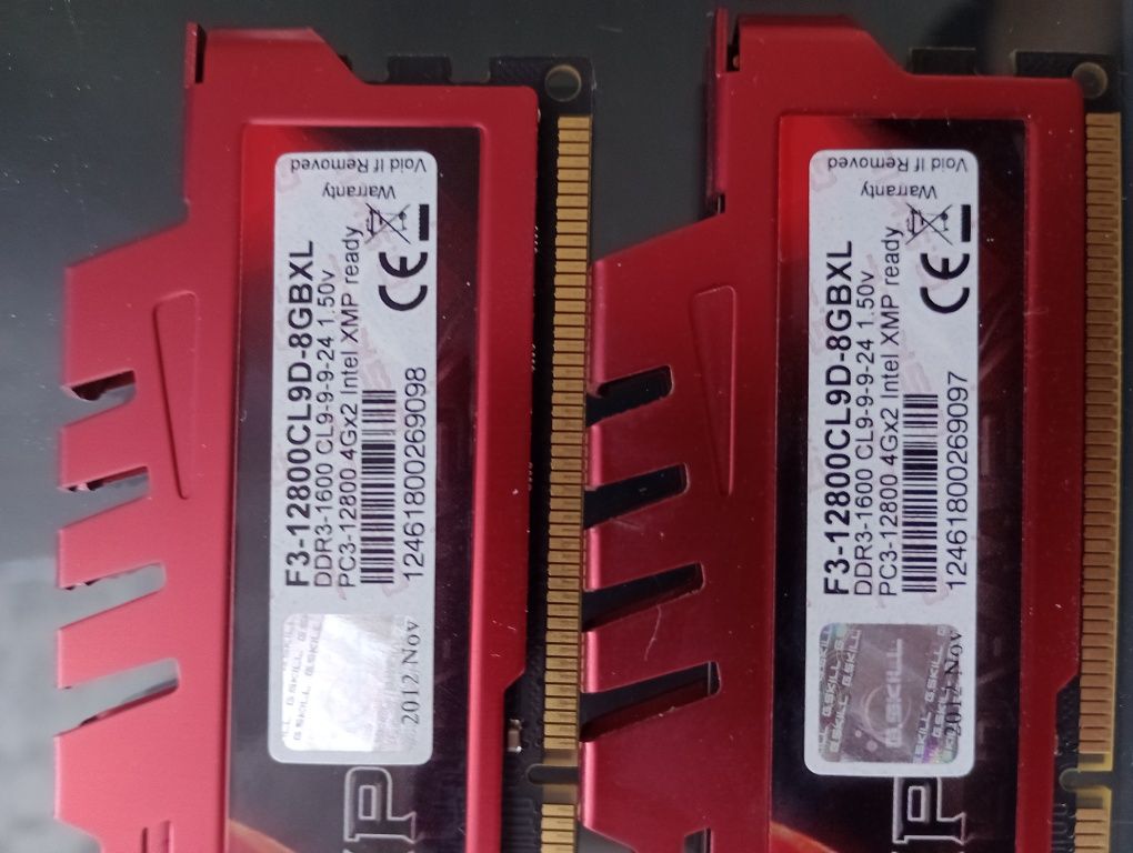 8 GB RAM DDR3 Gskill