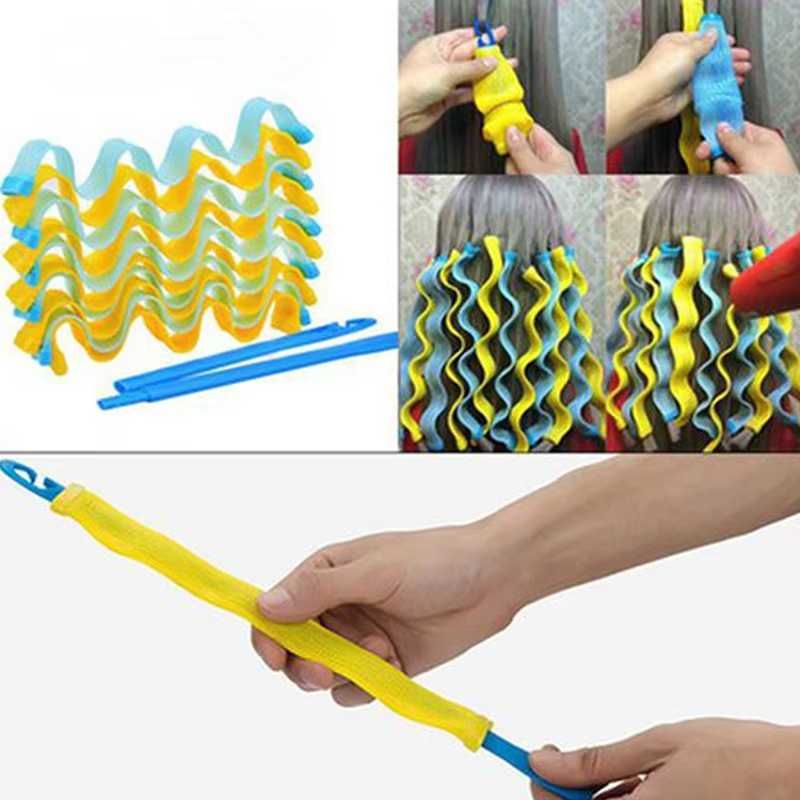 Wałki do kręcenia włosów papiloty do włosów loki fale długie 55 cm