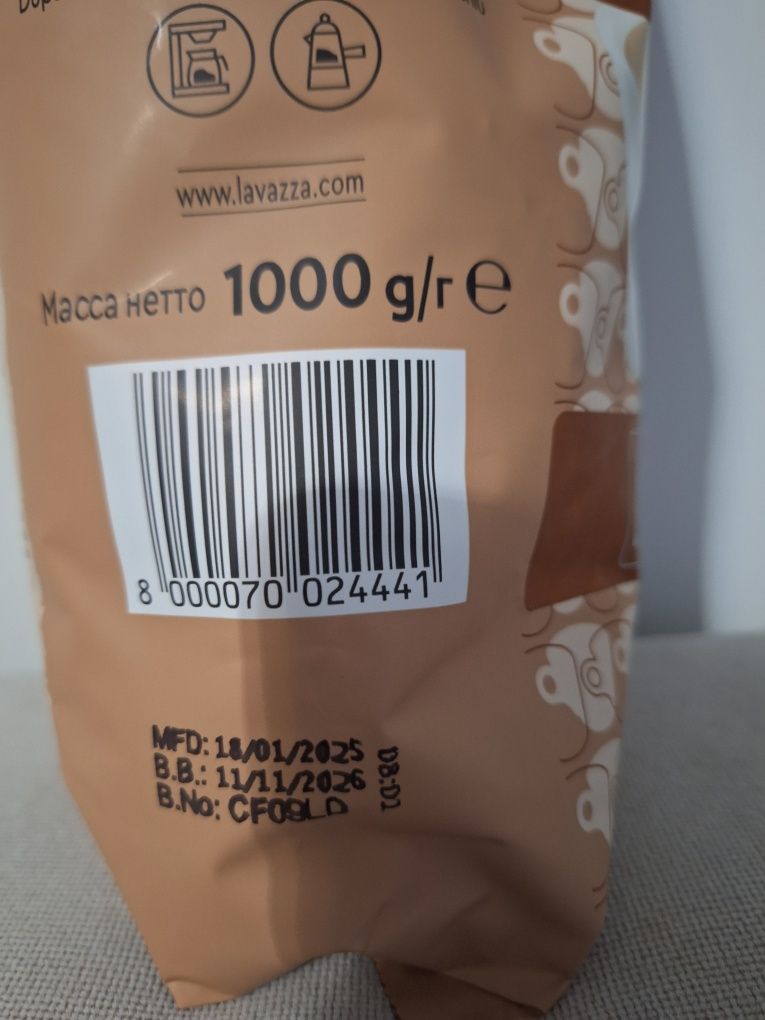 Kawa ziarnista lavazza crema e aroma 2 kg