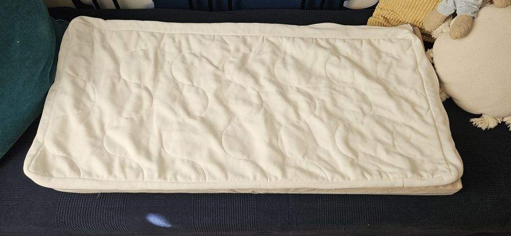 Pościel dla niemowlaka Ikea LEN 33x55 110x125 + materac Krummelur