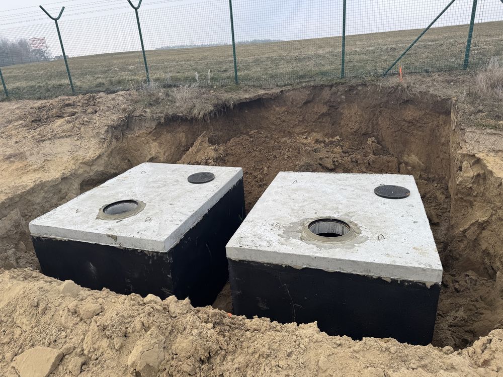 Szamba betonowe zbiorniki na deszczówkę