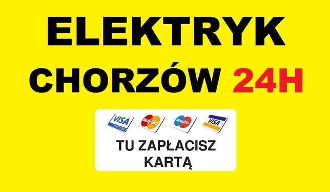 Elektryk Chorzów 24h Awarie - Usługi od 49zł - Udzielamy Gwarancję SEP
