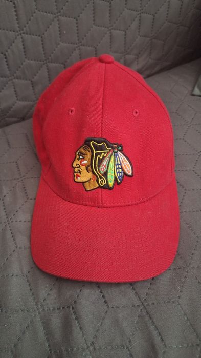 czapeczka z daszkiem Chicago Blackhawks NHL, Nike hat