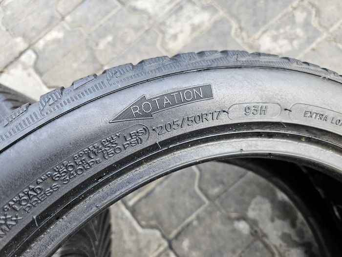 Zima Michelin 205/50 R17 5.8mm