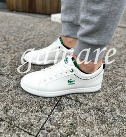 Trampki Lacoste 40-45 białe skorzane meskie wiosenne lekkie