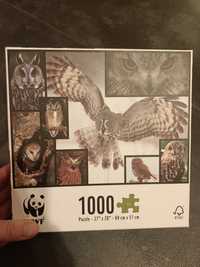 Puzzle Sowy WWF 1000szt