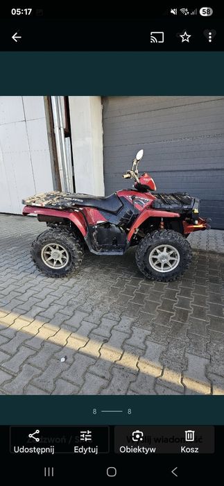 Sprzedam/zamienie 2 szt Polaris 800 sportsmen