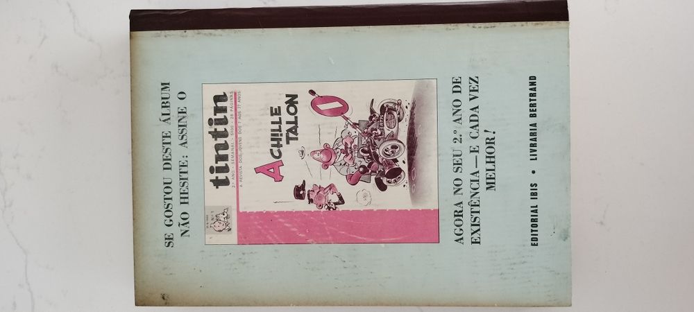 Tintin revista - varios volumes encadernados capa dura orig Bertrand