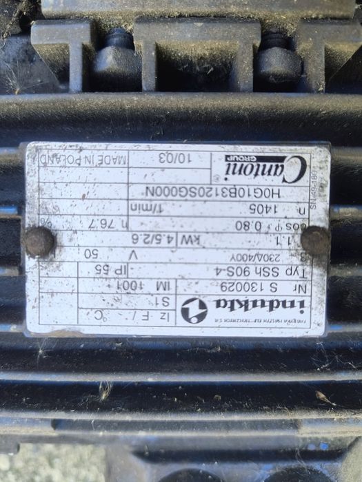 Silnik elektryczny indukta SSh 90S-4 1,1kW sprawny