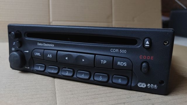 Radio Samochodowe GM DELCO oryginalne Opel CD jak nowe CDR 500