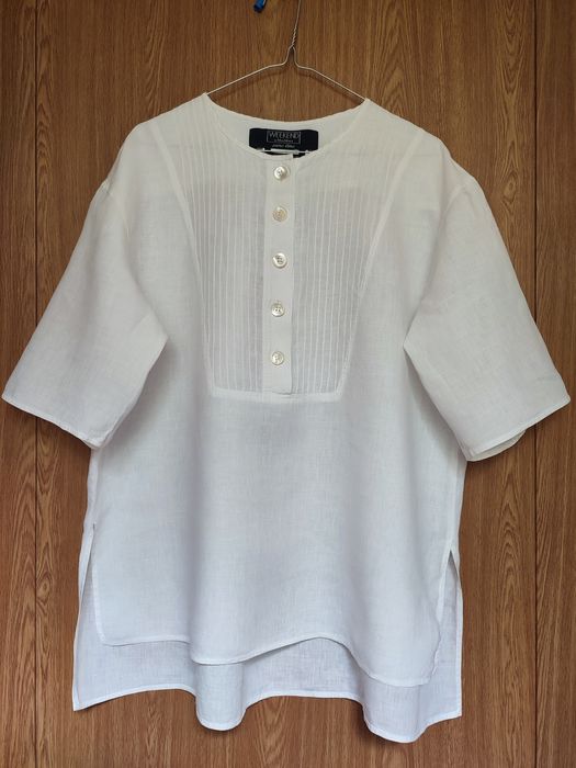 льняная рубашка из 100% льна Weekend by Max Mara / 14Gb - наш 46р