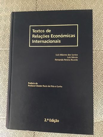 Livro- Textos de Relacōes Económicas Internacionais