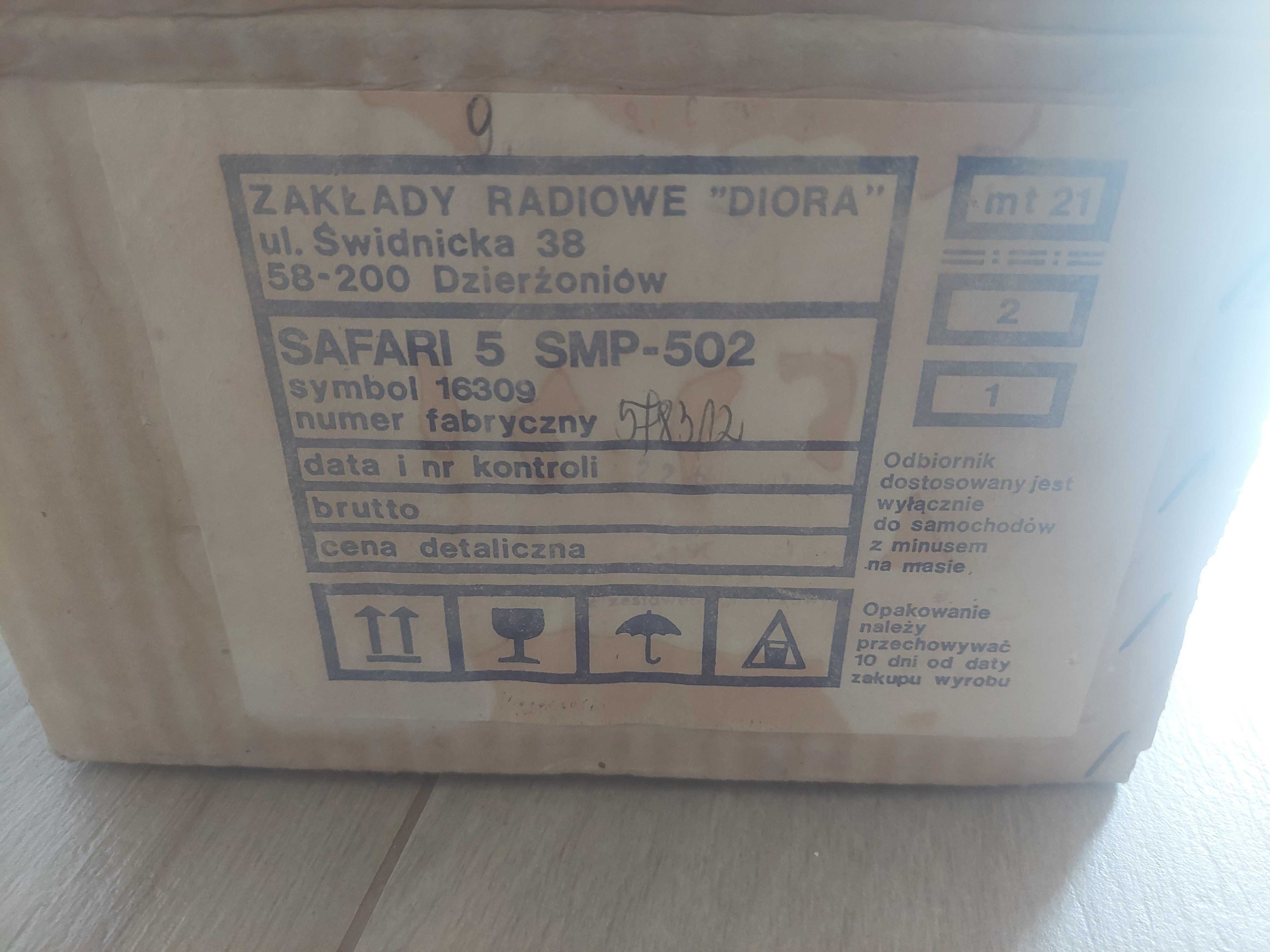 Nowe radio samochodowe Diora Safari 5