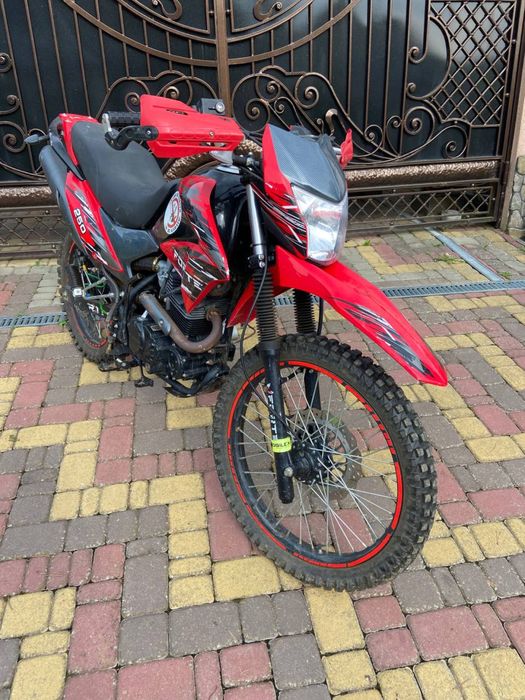 Forte 250 cross на ходу