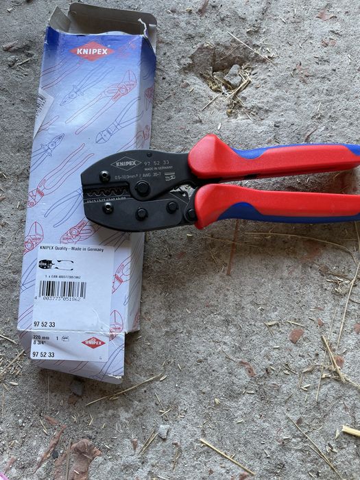 Кліщі для опресовки KNIPEX 97 52 33 - 975309