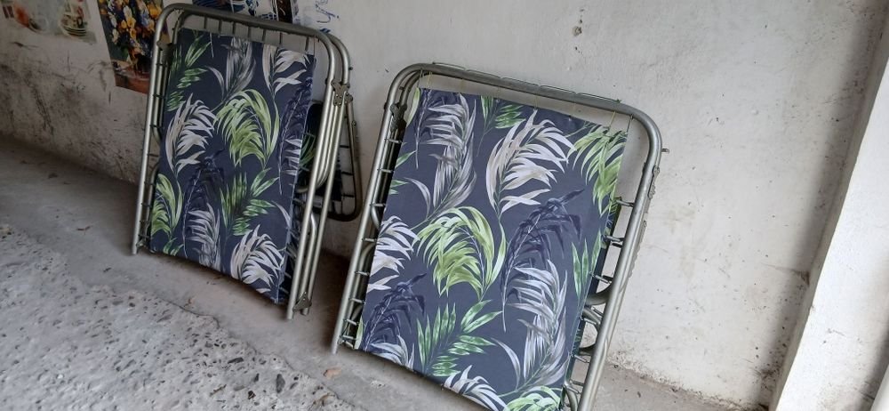 Łóżka turystyczne polowe PRL