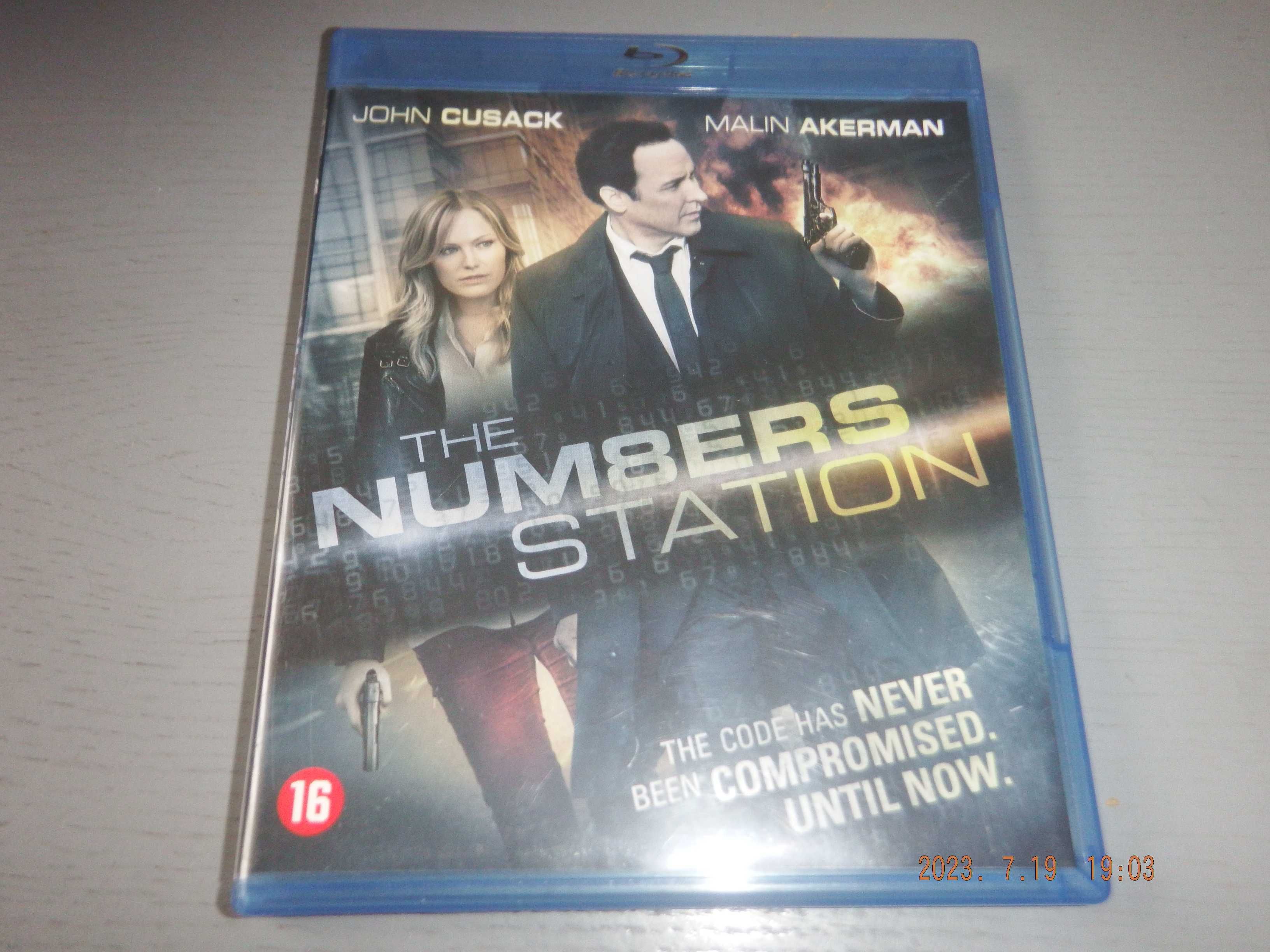 THE NUMBERS STATION  blu-ray  JOHN CUSACK  brak j. polskiego