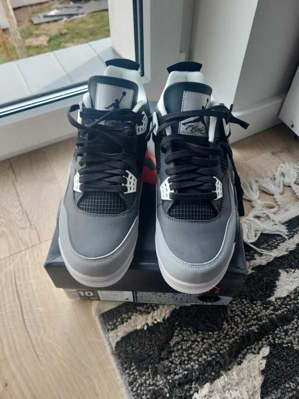 "Buty męskie Trampki" Nike Jordan 4 czarny FQ8138 r.42