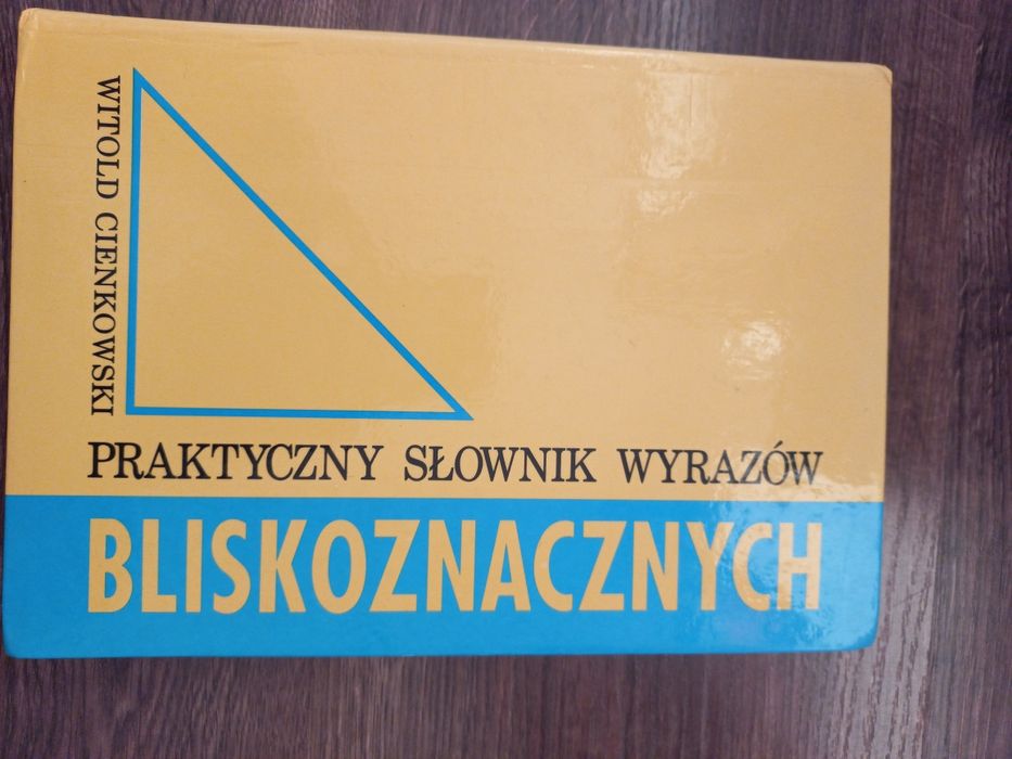 Słownik wyrazów bliskoznacznych Książka