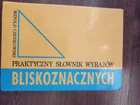 Słownik wyrazów bliskoznacznych Książka